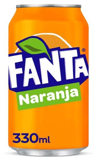Fanta Naranja Lata 330ml
