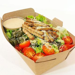 Безглутенова салата Цезар