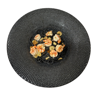 Spaghetti neri gamberetti