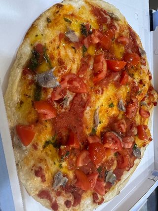 Pizza marinara