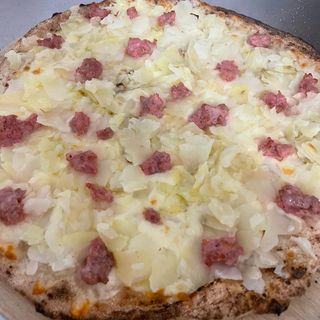 Patate e salsiccia - bianca