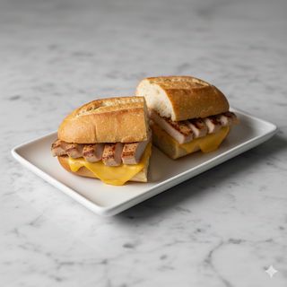 Bocadillo De Lomo Y Queso