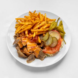 Jeti Plates Con Patatas Fritas