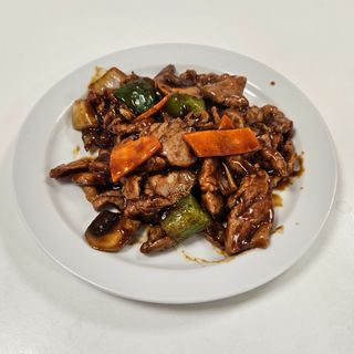 72. Solomillo de cerdo con salsa picante