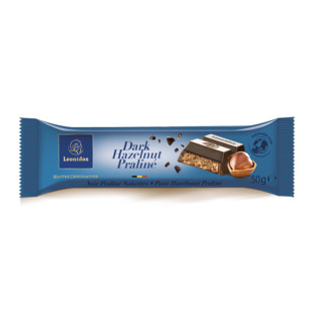 Barra Chocolate Negro Con Praline 50 Gr. 