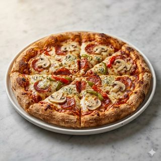 Pizza vulcano (32 cm.)