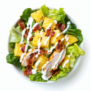 Ensalada Con Pollo Crujiente