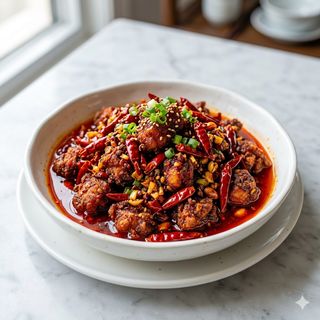 114.Pollo Sichuan (Picante)