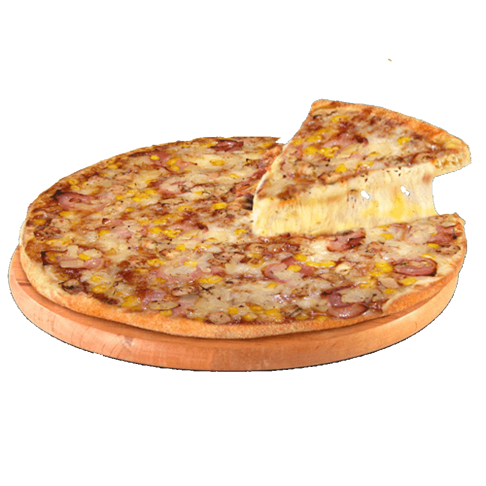 Pizza con pollo a la parrilla (for one)