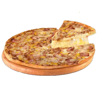 Pizza con pollo a la parrilla (for one)
