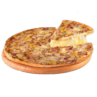 Pizza con pollo a la parrilla (for one)