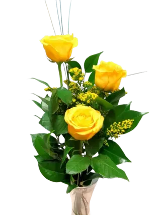 3 Rosas Amarillas
