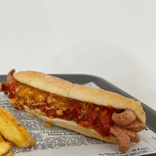 Hot Dog Crispy Onions