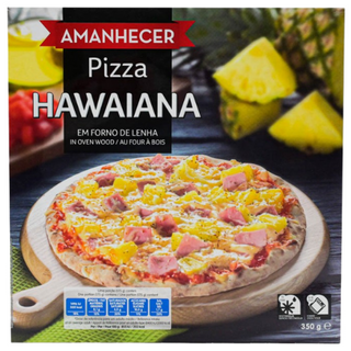 Pizza hawaiana 350 gr