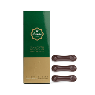 Línguas de Gato - Chocolate Negro sem Açúcar