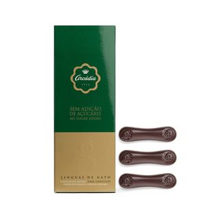 Línguas de Gato - Chocolate Negro sem Açúcar