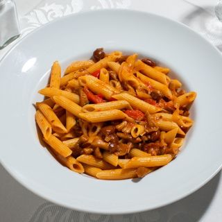 Penne cu ciupercute de padure