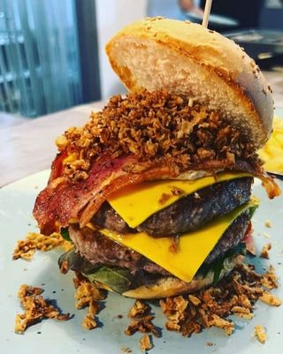 Doble burger Angus XXL (400 g.)