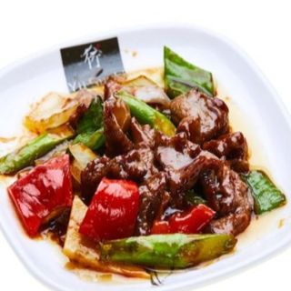 53. Ternera Con Espárragos Y Salsa De Ostras