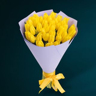 Buchet 41 Lalele Galbene