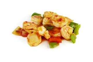 263 Gamberi in salsa piccante