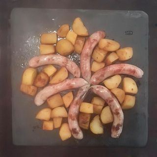 Festival salchichas a la brasa