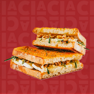 Menu Tosta Brie, Mel & Nozes