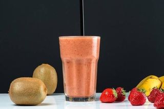 Smoothie Fresa, Kiwi y Plátano