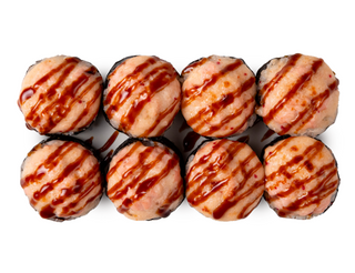 Запечений з лососем