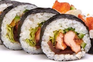 Maki Pieczony Łosoś 6szt.