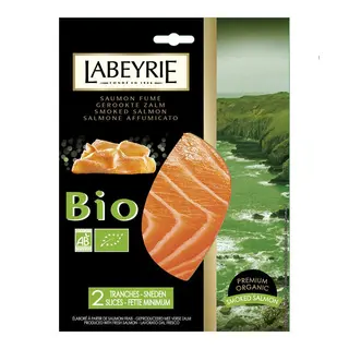 Somon afumat bio Labeyrie feliat 75g