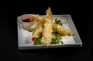 Tempura di gamberi