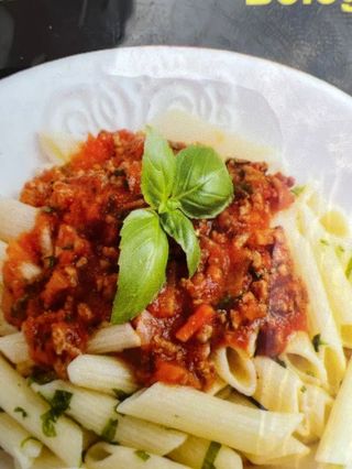 Macarrones Boloñesa