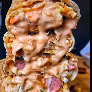 Special chicken shawarma