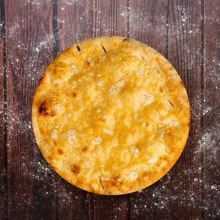 Focaccia cu parmezan si usturoi