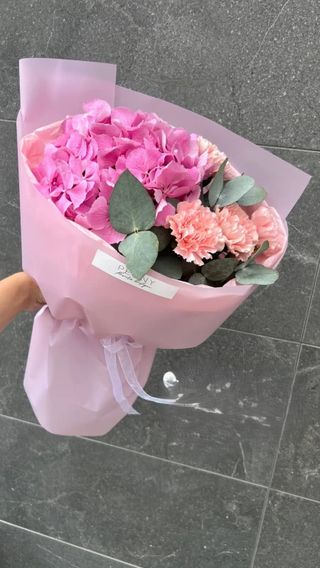 Buchet "Pink Daisy"