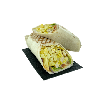 Tacos Boulettes De Poulet Au Fromage + Frite