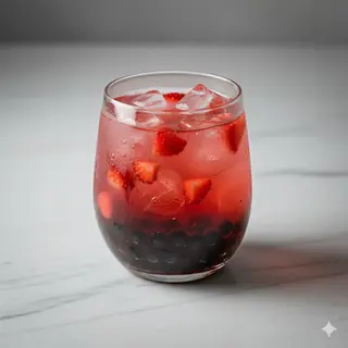 Tè verde fragola