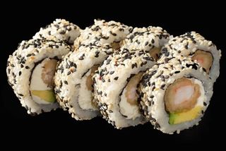 Roll Kalifornija s kozicama u tempuri