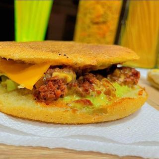 Khbiza Viande Hachée على الفحم