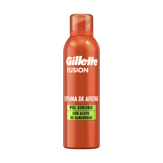 Espuma De Afeitar Fusion Sensible Gillette 250 Ml