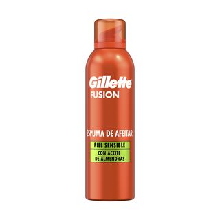 Espuma De Afeitar Fusion Sensible Gillette 250 Ml