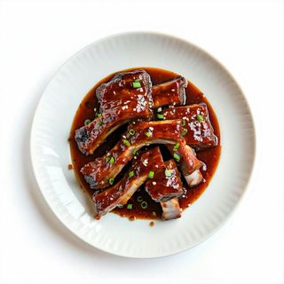 Costoline di maiale  in agrodolce