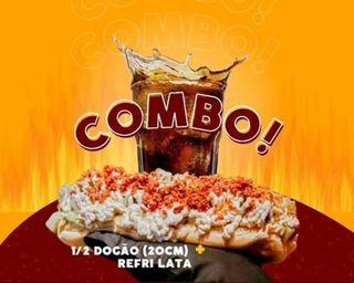 Dogão da Casa + Refri Lata