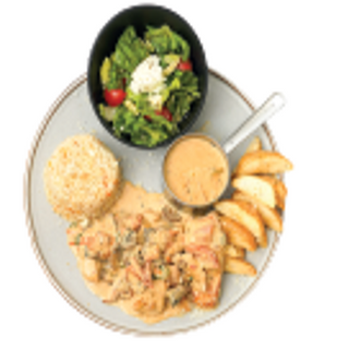 Plat du Jour Poulet à la Crème