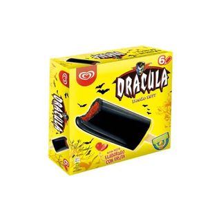 Helado De Fresa Drácula Frigo Sin Gluten 6 Ud.