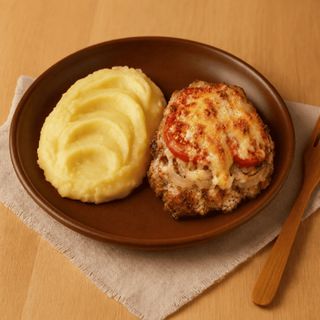 Пюре картопляне з м'ясом по-французьки (320г)
