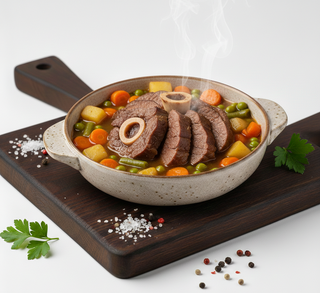 Rasole de vitel cu legume