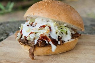 Panino tè pulled pork