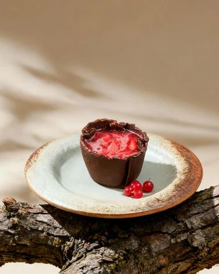 Cups Chocolate Fresitas Del Bosque